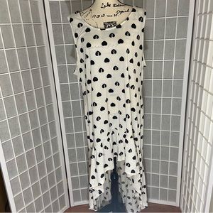 Reborne Size 1X High Low Dress